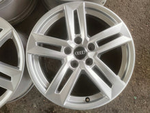 Load image into Gallery viewer, 4x Alufelge 17 Zoll 7.0" 5x112 42ET Glanz Silber 8W0601025P Audi A4 B8 Rim Wheel FEL6991222035qt