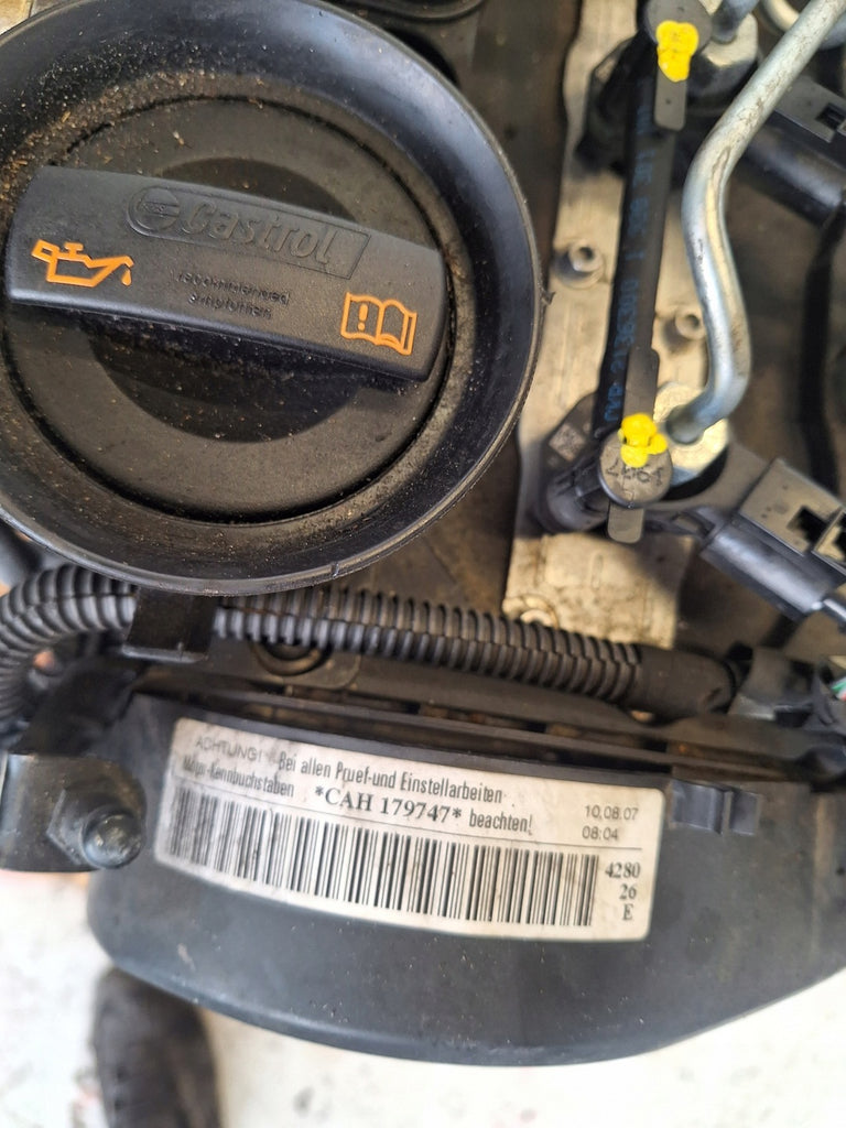 Motor Audi Quattro Q5 8R 08-12 2.0 TDI CAH 170PS 2007 Diesel Engine Unkomplett