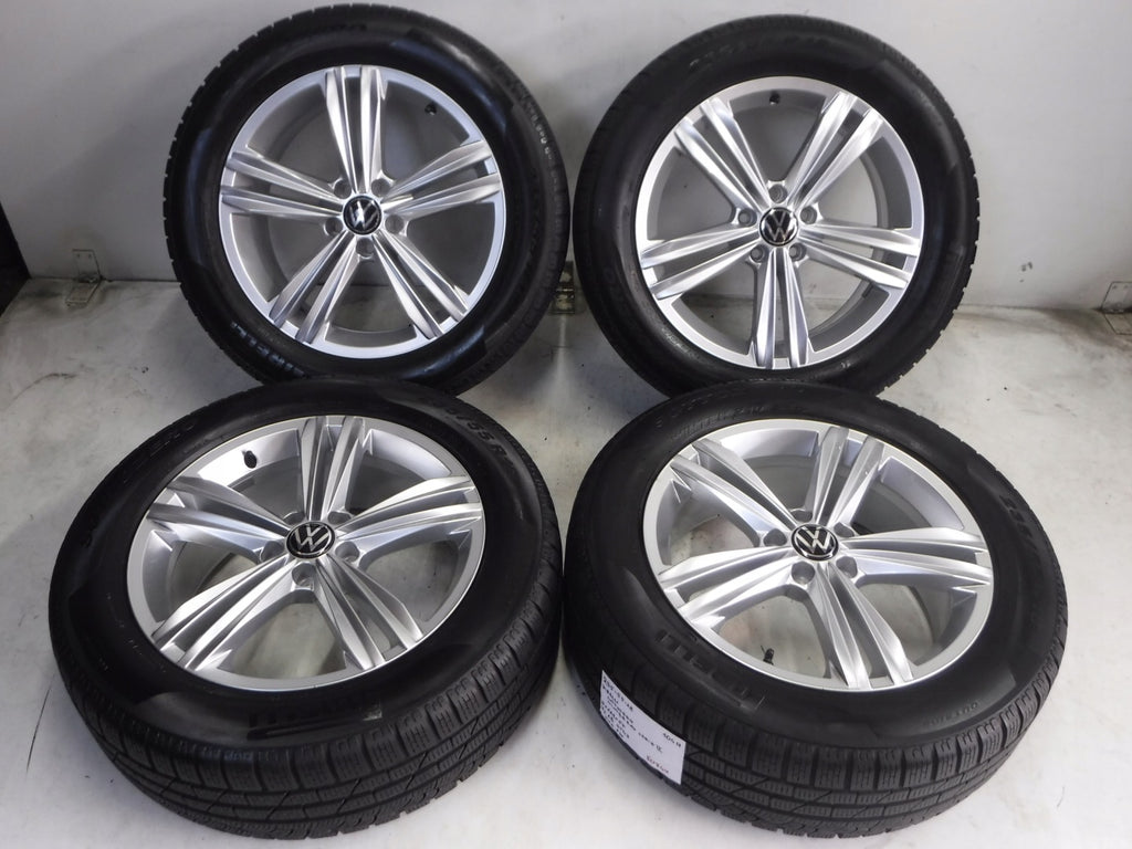 4x Alufelge 18 Zoll 7.0" 5x112 43ET 5NA601025M VW Tiguan Sharan Rim Wheel FEL6035815344xy