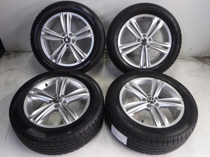 4x Alufelge 18 Zoll 7.0" 5x112 43ET 5NA601025M VW Tiguan Sharan Rim Wheel FEL6035815344xy