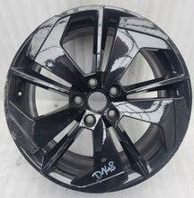 Load image into Gallery viewer, 1x Alufelge 18 Zoll 7.5" 5x112 48ET Glanz Schwarz 5E3601025N Skoda Octavia 5e3 FEL2895457365rb