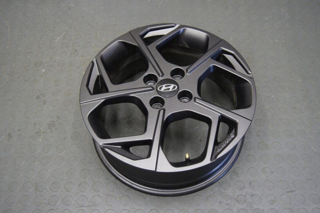 1x Alufelge 16 Zoll 6.0" 4x100 50ET Glanz Q0400ADE06 Hyundai Bayon Rim Wheel FEL2194379692me