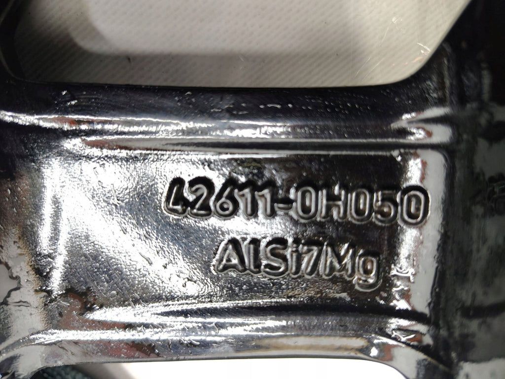 1x Alufelge 15 Zoll 4.5" 4x100 35ET Glanz Silber 426110H050 Toyota Aygo FEL7255467139sx