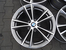 Laden Sie das Bild in den Galerie-Viewer, 4x Alufelge 17 Zoll 7.5" 5x112 27ET Glanz Graphit BMW 5 G31 Rim Wheel FEL9130290842sq