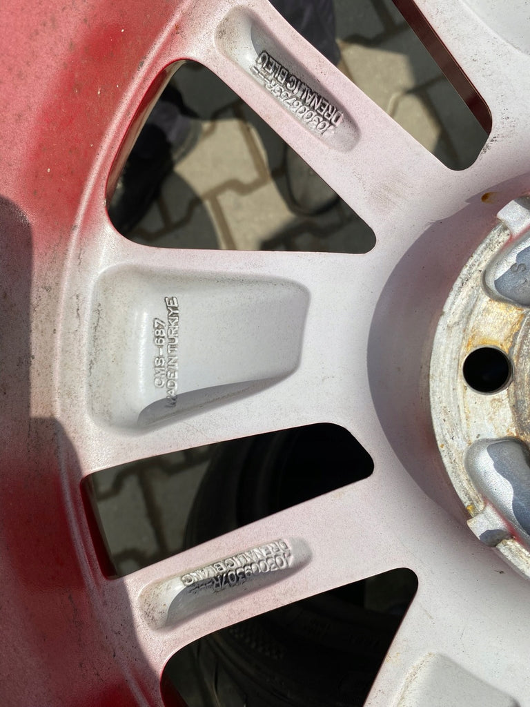 1x Alufelge 17 Zoll 7.0" 4x100 44ET 4030006450R 403009307R 403008014R Renault