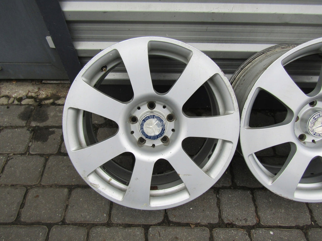 4x Alufelge 17 Zoll 8.0" 5x112 Silber A2214010202 Mercedes-Benz W221 Rim Wheel