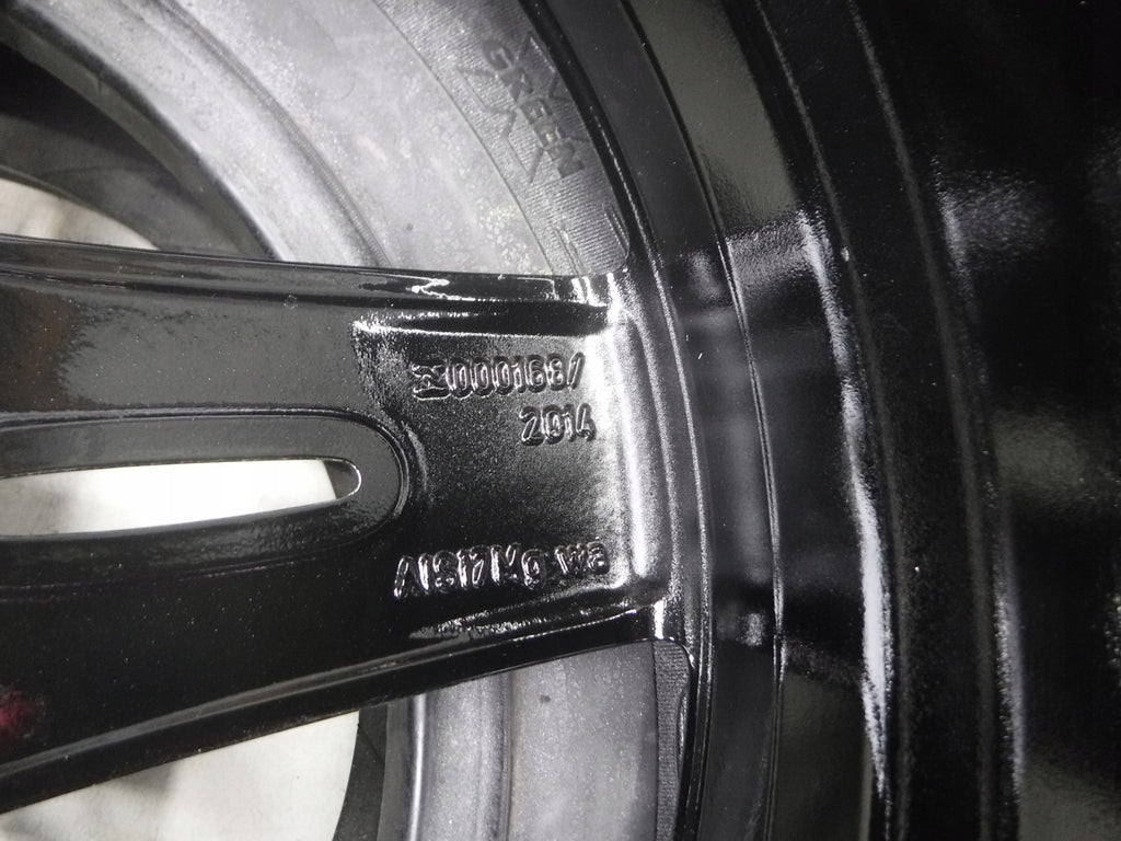 4x Alufelge 18 Zoll 7.5" 5x112 49ET Glanz Schwarz A1774010700 Mercedes-Benz W177 FEL9907796824oo