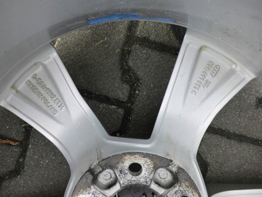 4x Alufelge 19 Zoll 7.0" 5x112 34ET Glanz 80A601025K Audi Rim Wheel FEL5121182401ql