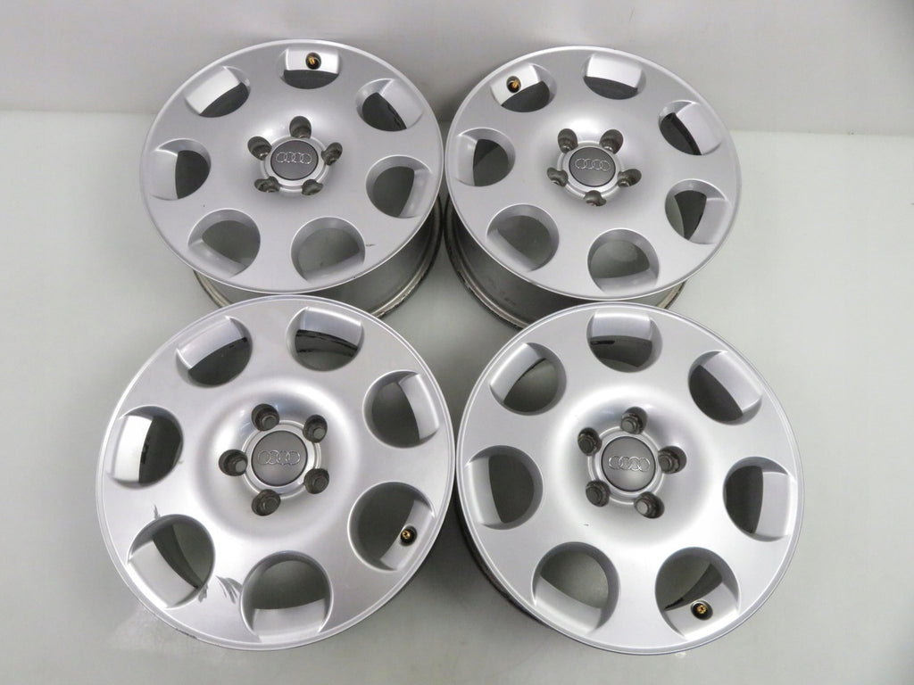 4x Alufelge 16 Zoll 6.5" 5x112 50ET 8P0601025 Audi A4 A3 Rim Wheel