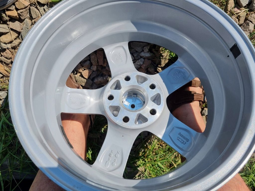 4x Alufelge 16 Zoll 6.5" 5x112 46ET Glanz KBA50553 Skoda Octavia I Rim Wheel FEL4913506988fk