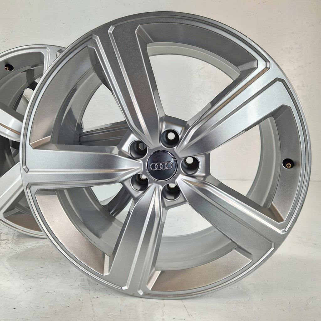 4x Alufelge 20 Zoll 9.0" 5x112 38ET Glanz Silber 4KE601025S Audi Rim Wheel FEL7468687916el