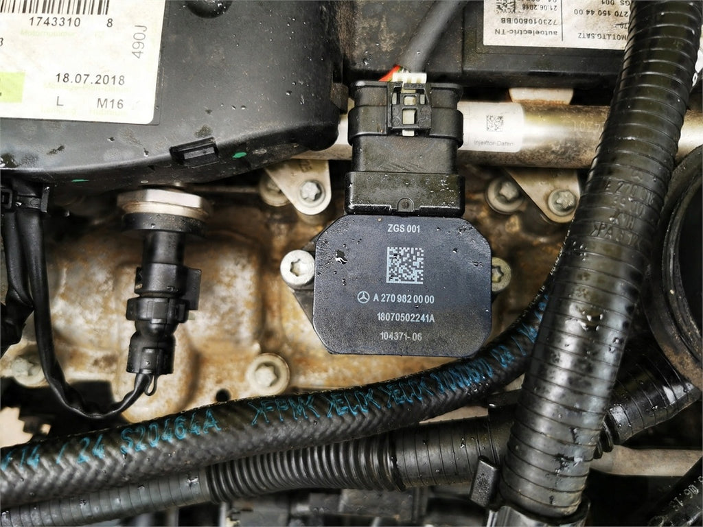 Motor Mercedes-Benz W176 270920 1.6 CGI 48TKm Benzin Engine Komplett