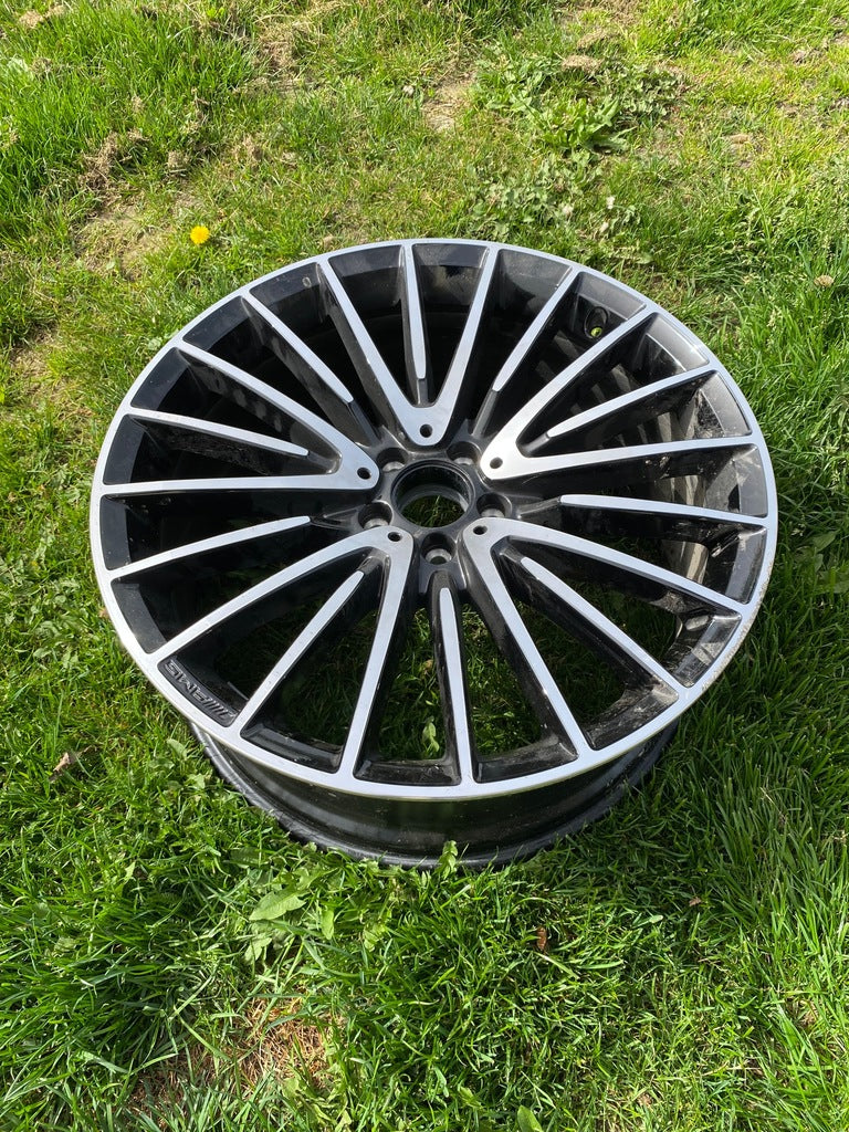 1x Alufelge 21 Zoll 8.0" 5x112 Glanz Schwarz A2234011700 Mercedes-Benz W223 FEL8546625521qx