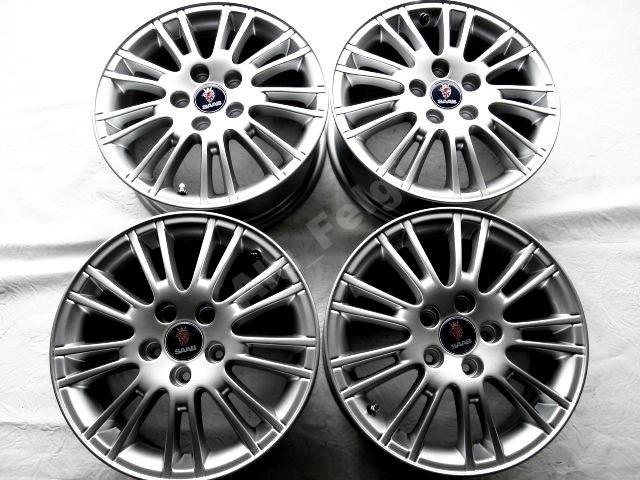 1x Alufelge 16 Zoll 6.5" 5x110 49ET 5531355 Saab 95 93 Rim Wheel