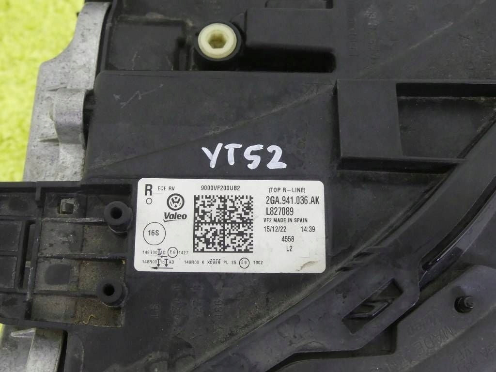 Frontscheinwerfer VW T-Roc 2GA941036AK Laser Rechts Scheinwerfer Headlight
