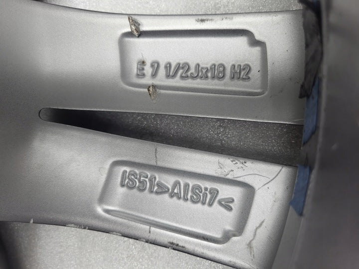1x Alufelge 18 Zoll 7.5" 5x112 51ET Glanz Graphit 7850456 BMW X2 F39 F48 Mg FEL3812129897cq