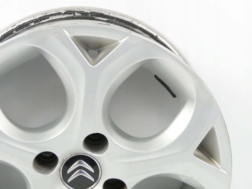 1x Alufelge 16 Zoll 6.0" 4x108 22ET 9687753077 Citroën C3 Ii Rim Wheel FEL8567731824do