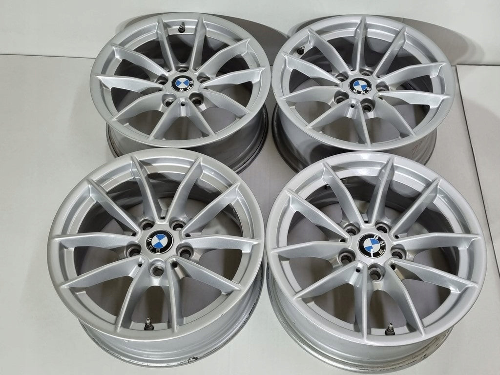 4x Alufelge 16 Zoll 6.5" 5x112 22ET Glanz Silber 6876921 BMW Rim Wheel FEL6091212891ii