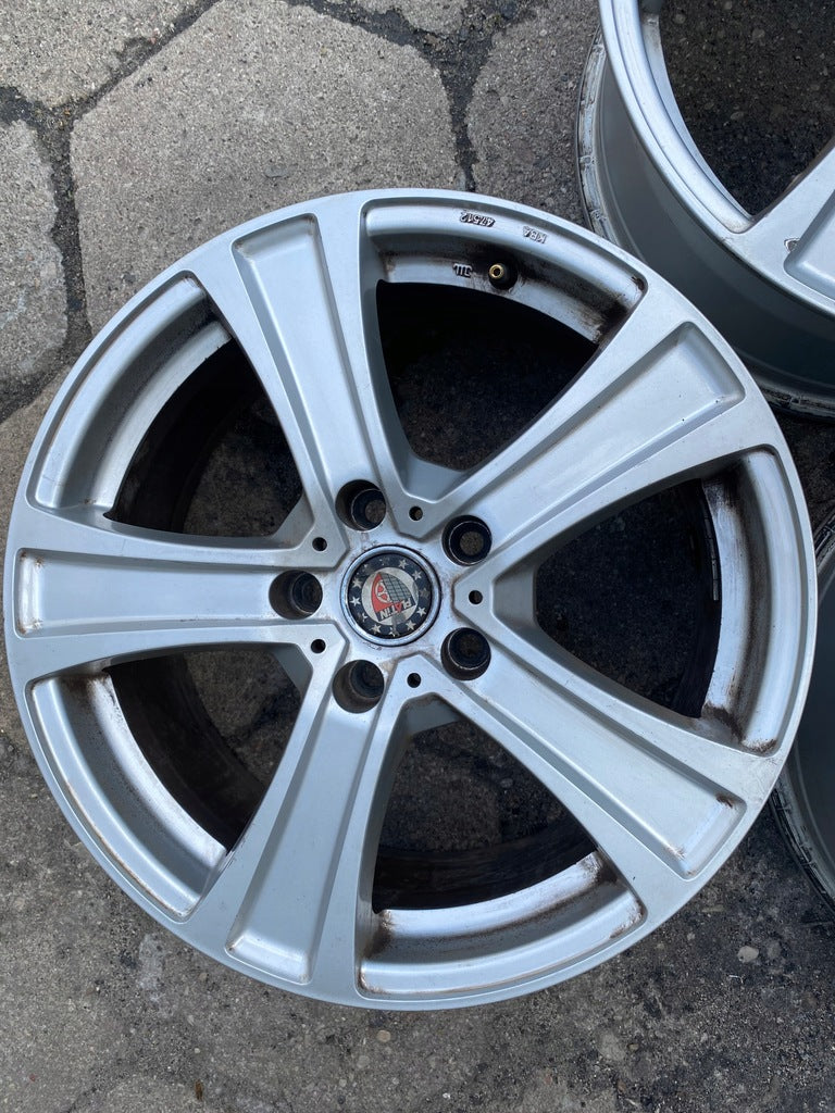 1x Alufelge 17 Zoll 7.5" 5x120 KBA47512 BMW 1 Rim Wheel FEL7908030927sk