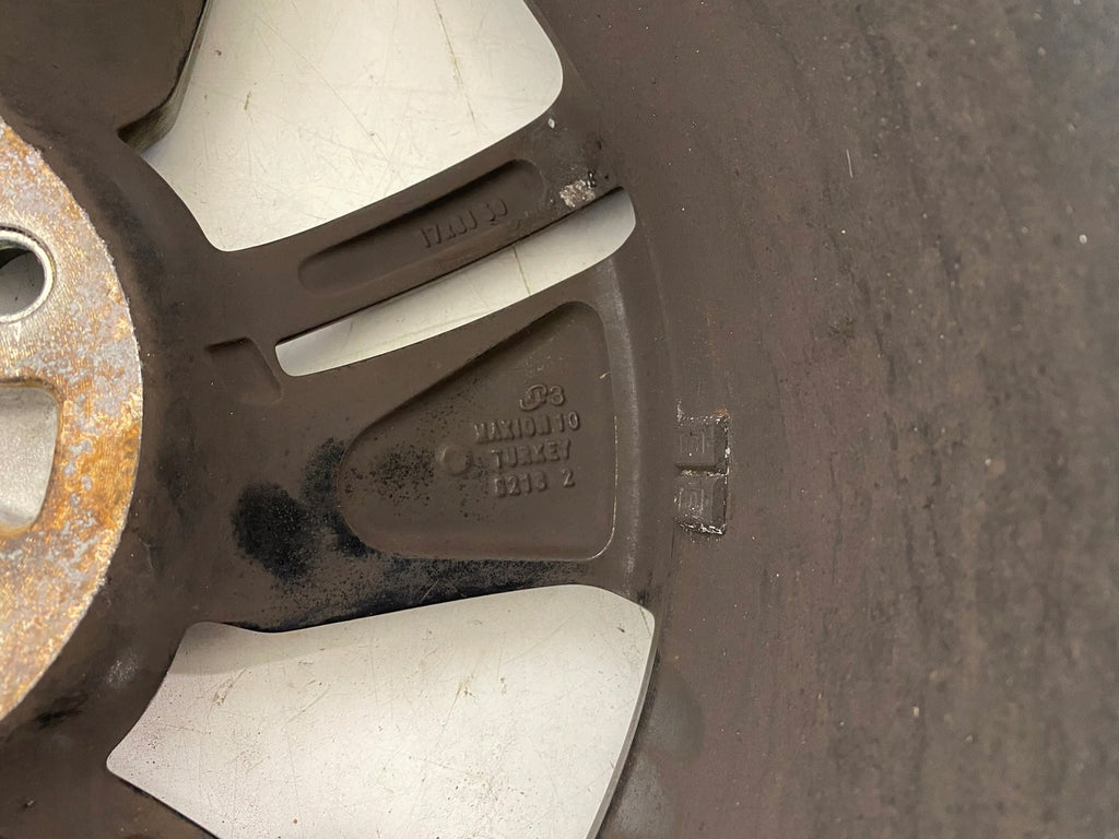 1x Alufelge 17 Zoll 8.0" 5x114.3 50ET Honda Civic X Rim Wheel