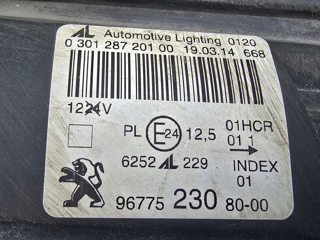 Frontscheinwerfer Peugeot 308 9677523080-00 Ein Stück (Rechts oder Links) SCH7367653481ko