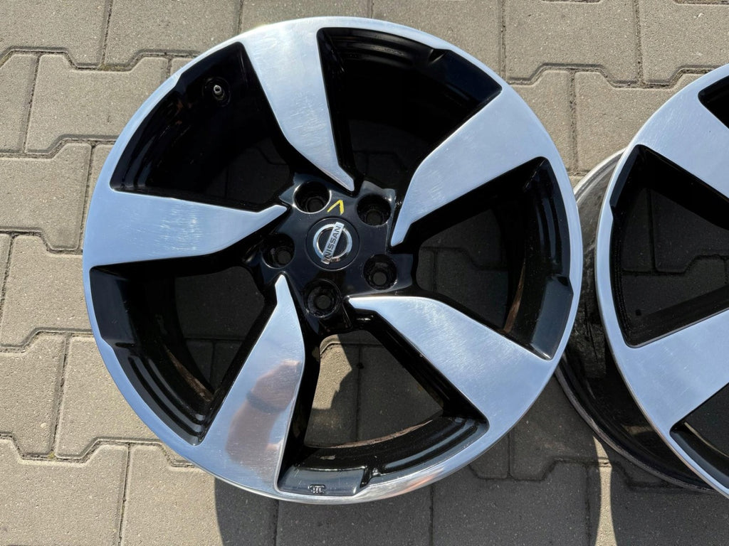 1x Alufelge 18 Zoll 7.0" 5x114.3 40ET Glanz Schwarz N64801 4EA8A Nissan Qashqai FEL1502038543ae