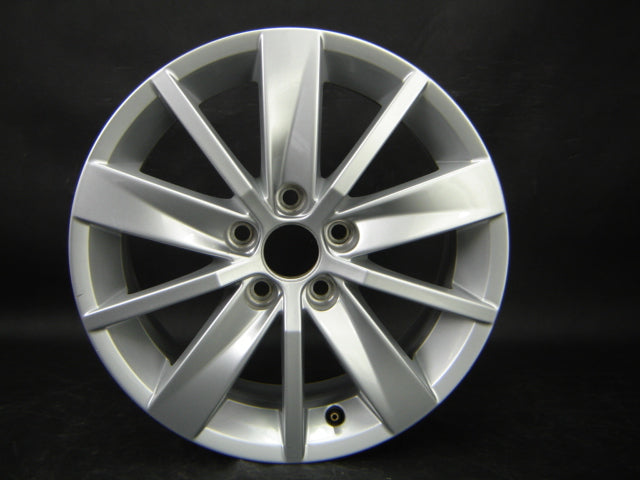 1x Alufelge 15 Zoll 6.0" 5x100 38ET Glanz Silber 6C0601025 VW Golf Polo FEL3833668564fb