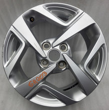 Load image into Gallery viewer, 1x Alufelge 15 Zoll 6.0" 4x100 48ET Silber 52910-K7100 Hyundai I10 I20 Rim Wheel FEL6703822139km