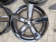 Laden Sie das Bild in den Galerie-Viewer, 4x Alufelge 18 Zoll 7.5" 5x112 48ET Glanz Schwarz KBA53529 Audi I Rim Wheel FEL2797802650fm