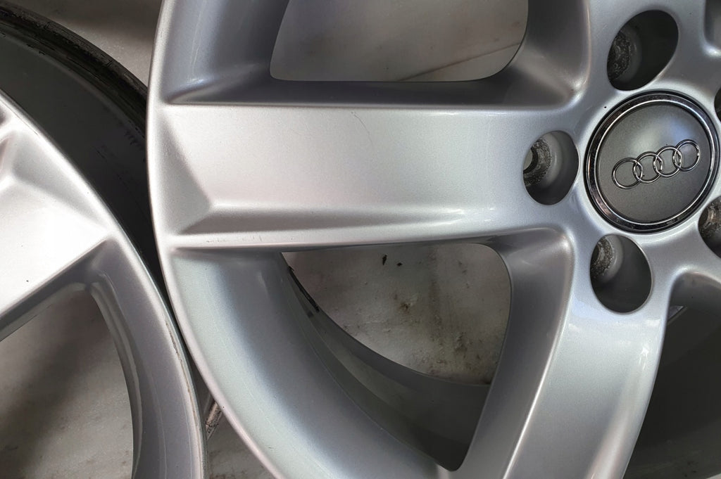 4x Alufelge 17 Zoll 7.0" 5x112 37ET Glanz Silber 8R0071497 Audi C7 B8 Rim Wheel FEL4298651443zl