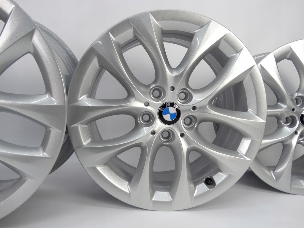 4x Alufelge 17 Zoll 7.5" 5x112 54ET Glanz Silber 6855088 BMW F39 F48 Rim Wheel FEL2362587786zk