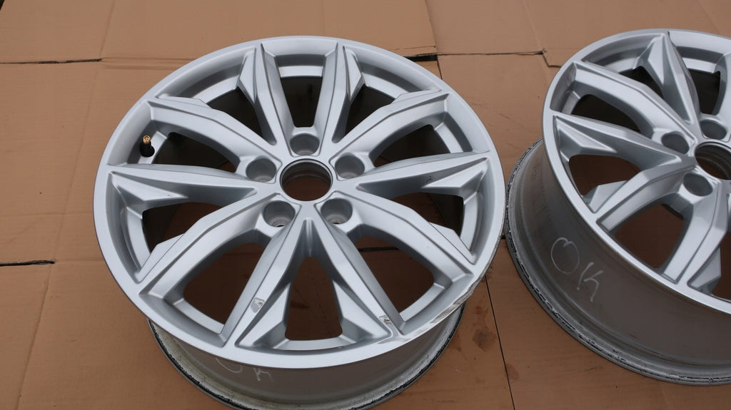 1x Alufelge 17 Zoll 7.0" 5x112 34ET Glanz Silber 80A601025 Audi Rim Wheel