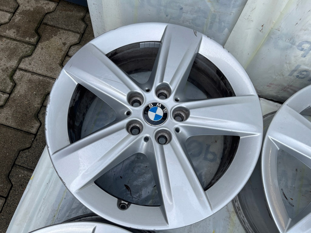 4x Alufelge 17 Zoll 7.5" 5x112 54ET Glanz Silber BMW6855087 BMW Rim Wheel FEL4687240391ea