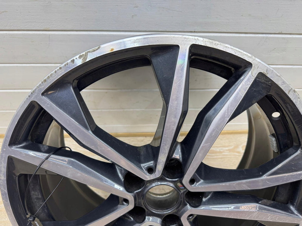 1x Alufelge 19 Zoll 8.0" 5x112 47ET Glanz Graphit BMW F39 X1 F48 Rim Wheel FEL2097673074iu