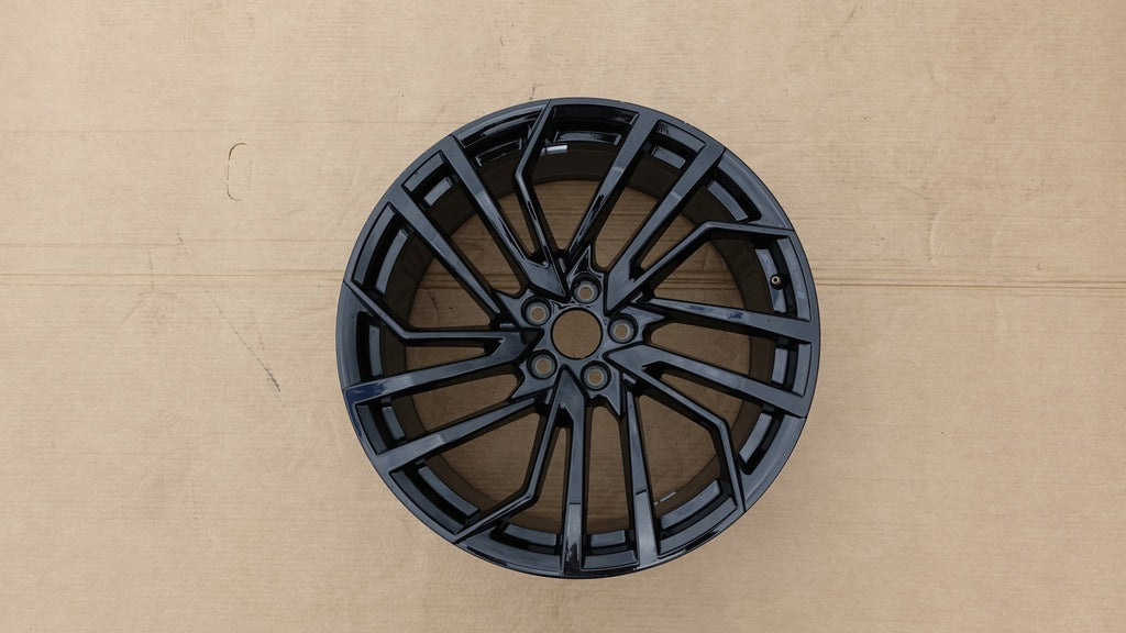 1x Alufelge 20 Zoll 9.0" 5x112 22ET Glanz Schwarz 8W0601025FE Audi A4 Rim Wheel FEL7328735904wj