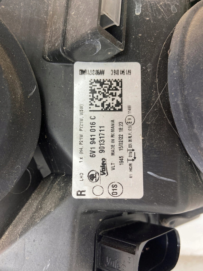 Frontscheinwerfer Skoda Fabia III 6V1941016C LED Rechts Scheinwerfer Headlight SCH1685846046bq