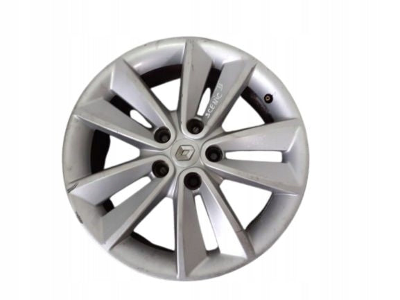 1x Alufelge 17 Zoll 5.0" 5x108 49ET Renault III 1 Scenic Rim Wheel FEL3365613338ki