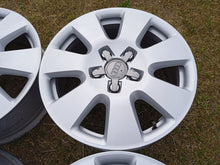 Load image into Gallery viewer, 4x Alufelge 18 Zoll 7.5" 5x130 53ET Matt Silber 4L0601025AF Audi Q7 Touareg FEL9541821047ee