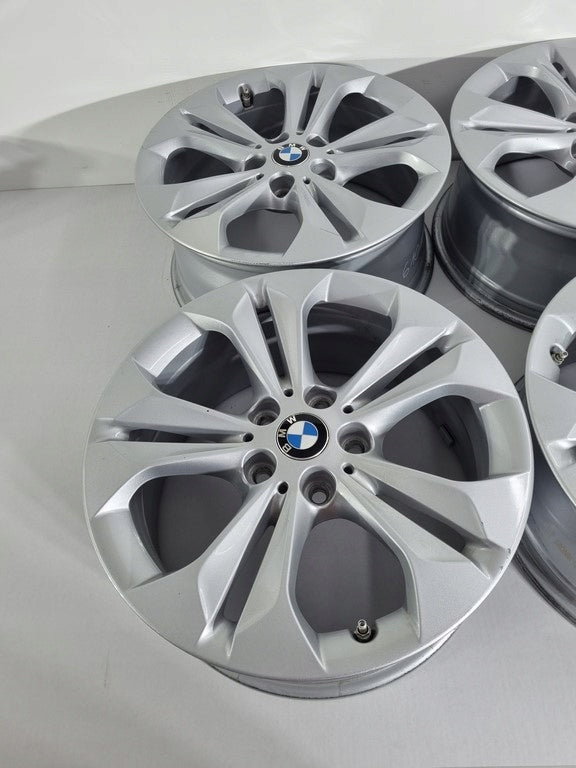 4x Alufelge 17 Zoll 7.5" 5x112 52ET Glanz Silber 6856065 BMW X1 F48 Rim Wheel FEL9346748548vc