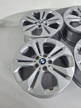 Load image into Gallery viewer, 4x Alufelge 17 Zoll 7.5" 5x112 52ET Glanz Silber 6856065 BMW X1 F48 Rim Wheel FEL9346748548vc