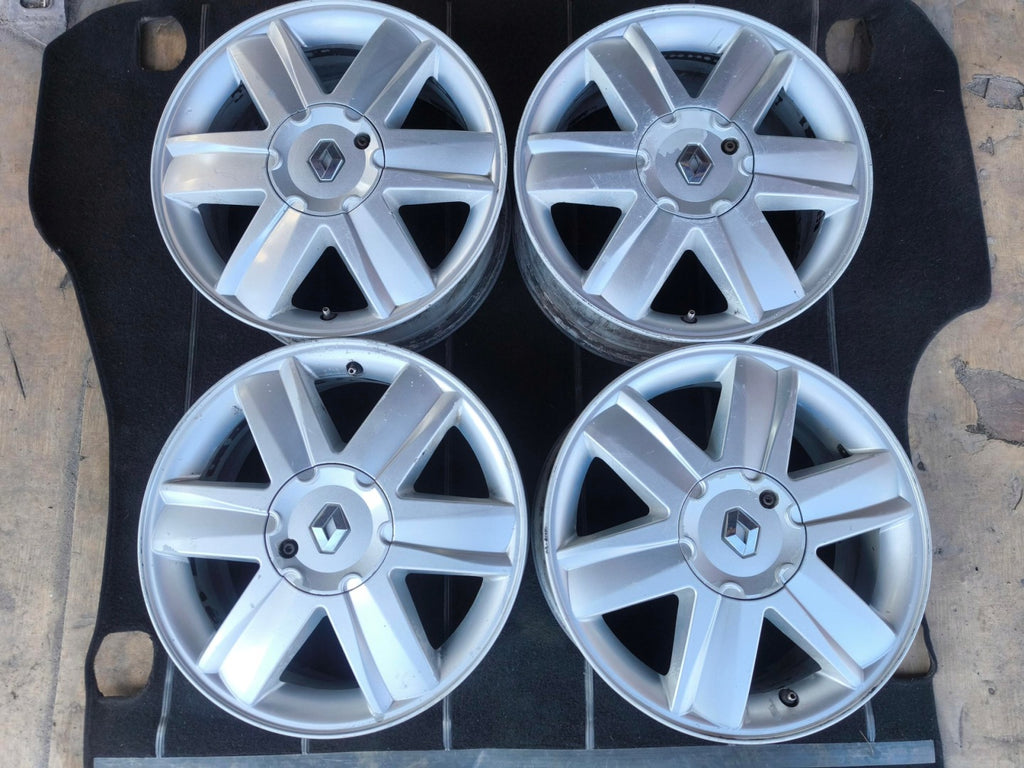 4x Alufelge 16 Zoll 6.5" 4x100 49ET 8200310797 Dacia Logan Clio I Megane FEL9528476659yp