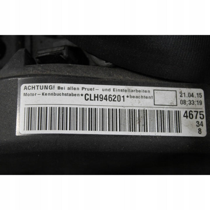 Motor Skoda VW I CLH946201 1.0 MPI 90PS 66kW 2015 Benzin Engine Komplett MOT9793189055eh