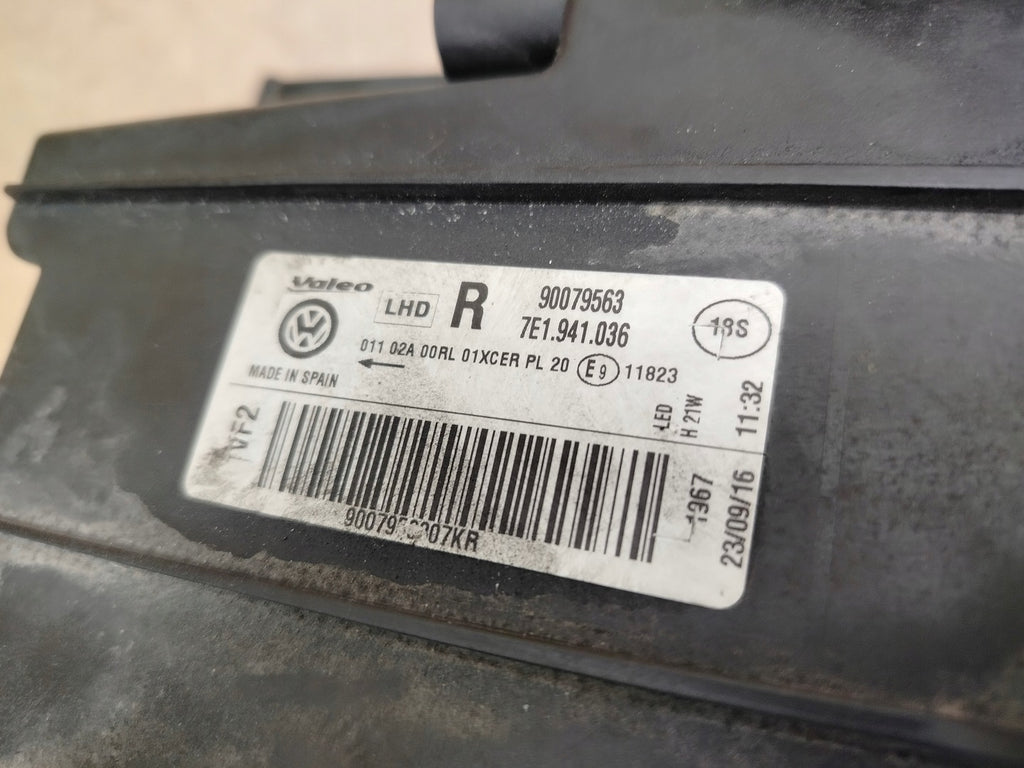 Frontscheinwerfer VW Transporter 7E1941036 Full LED Rechts Headlight