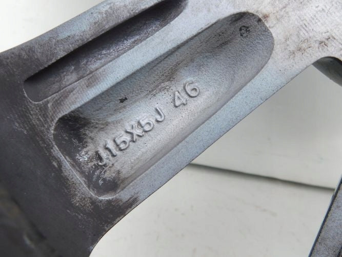 1x Alufelge 15 Zoll 5.0" 4x100 46ET 9KT0421266142 Mitsubishi Space Star