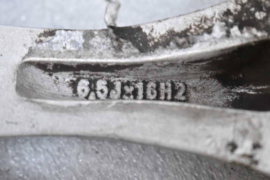 1x Alufelge 16 Zoll 6.5" 4x108 47,5ET Glanz Silber HL4744-1 Ford Fiesta FEL2098314934aa