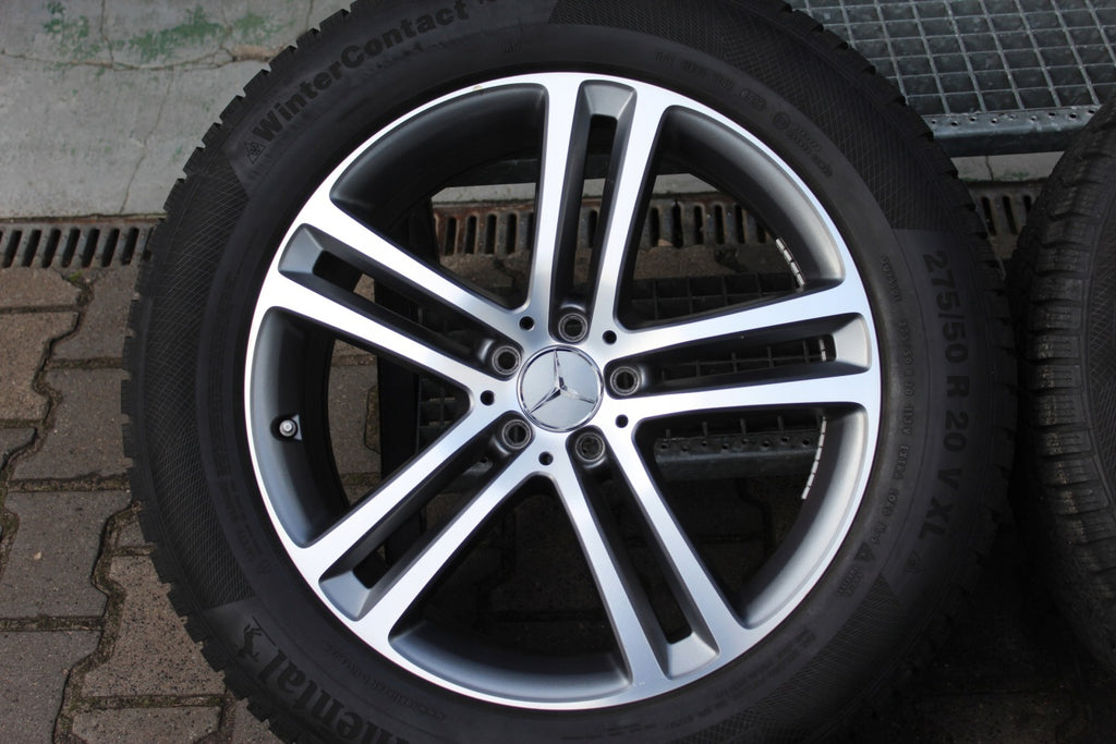 4x Alufelge 20 Zoll 8.5" 5x112 42ET Glanz Graphit A1674012500 Mercedes-Benz Gle FEL8866397379ah