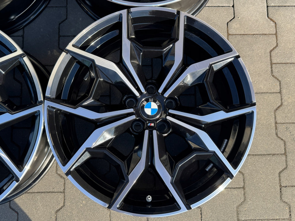 4x Alufelge 19 Zoll 7.5" 5x112 32ET Glanz Schwarz 7916263 BMW X3 G01 G02 Ix3 G08 FEL4625727094ft