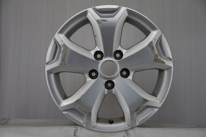 1x Alufelge 16 Zoll 6.5" 5x114.3 50ET Glanz Silber 403006458R Renault Rim Wheel FEL4327326579ch