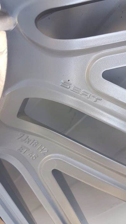 1x Alufelge 18 Zoll 7.0" 5x112 45ET 575601025D Seat Ateca Rim Wheel FEL2814621080ga