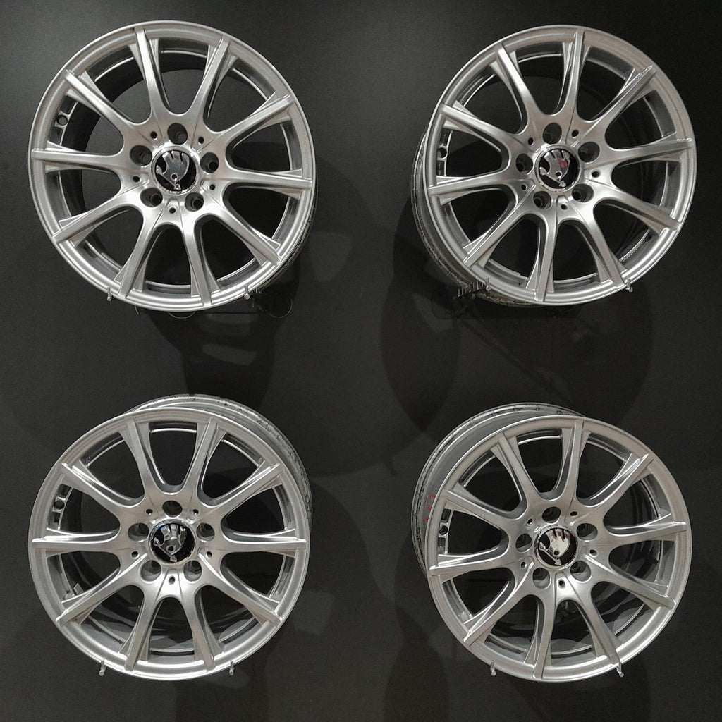 4x Alufelge 16 Zoll 6.5" 5x112 38ET A2054012400 Mercedes-Benz W205 Rim Wheel